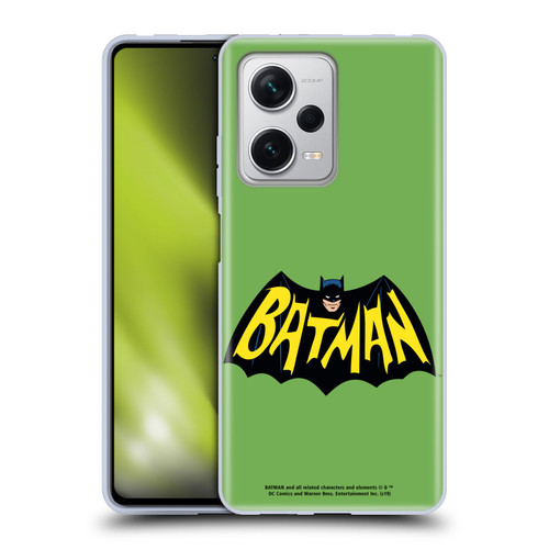 Batman TV Series Logos Main Soft Gel Case for Xiaomi Redmi Note 12 Pro+ 5G