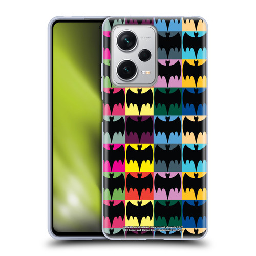 Batman TV Series Logos Patterns Soft Gel Case for Xiaomi Redmi Note 12 Pro+ 5G