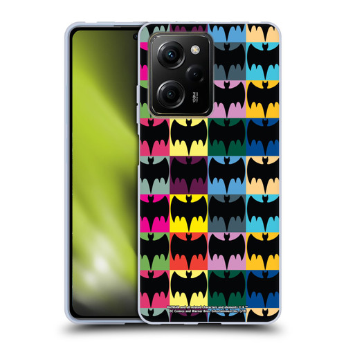 Batman TV Series Logos Patterns Soft Gel Case for Xiaomi Redmi Note 12 Pro 5G