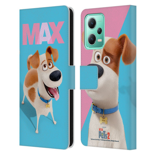 The Secret Life of Pets 2 II For Pet's Sake Max Dog Leather Book Wallet Case Cover For Xiaomi Redmi Note 12 5G