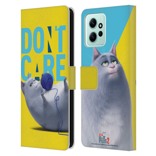The Secret Life of Pets 2 II For Pet's Sake Chloe Cat Yarn Ball Leather Book Wallet Case Cover For Xiaomi Redmi 12