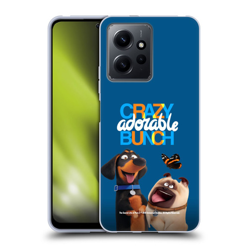 The Secret Life of Pets 2 II For Pet's Sake Group Soft Gel Case for Xiaomi Redmi Note 12 4G