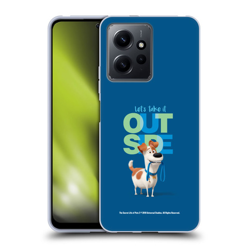 The Secret Life of Pets 2 II For Pet's Sake Max Dog Leash Soft Gel Case for Xiaomi Redmi Note 12 4G