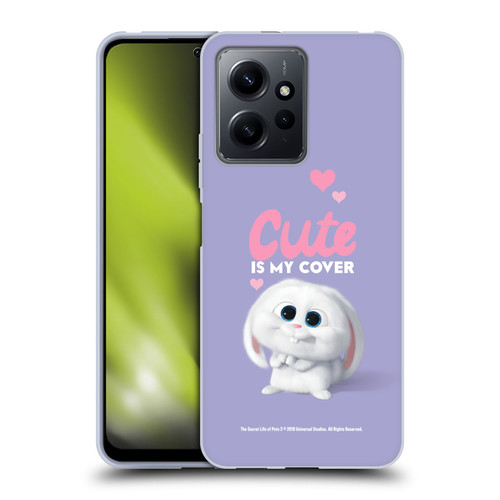 The Secret Life of Pets 2 II For Pet's Sake Snowball Rabbit Bunny Cute Soft Gel Case for Xiaomi Redmi Note 12 4G