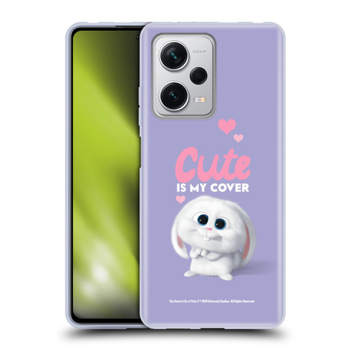 The Secret Life of Pets 2 II For Pet's Sake Snowball Rabbit Bunny Cute Soft Gel Case for Xiaomi Redmi Note 12 Pro+ 5G