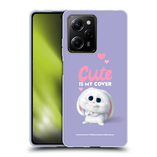 The Secret Life of Pets 2 II For Pet's Sake Snowball Rabbit Bunny Cute Soft Gel Case for Xiaomi Redmi Note 12 Pro 5G