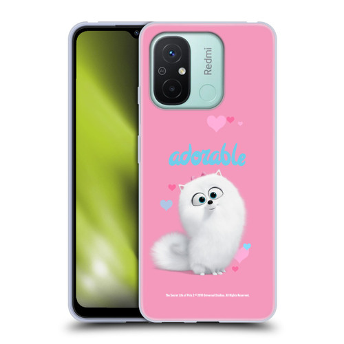 The Secret Life of Pets 2 II For Pet's Sake Gidget Pomeranian Dog Soft Gel Case for Xiaomi Redmi 12C