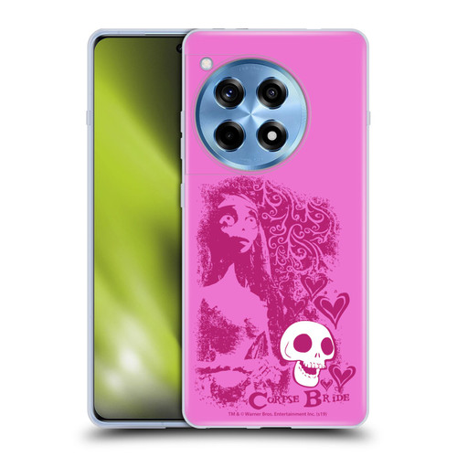 Corpse Bride Key Art Pink Distressed Look Soft Gel Case for OnePlus 12R