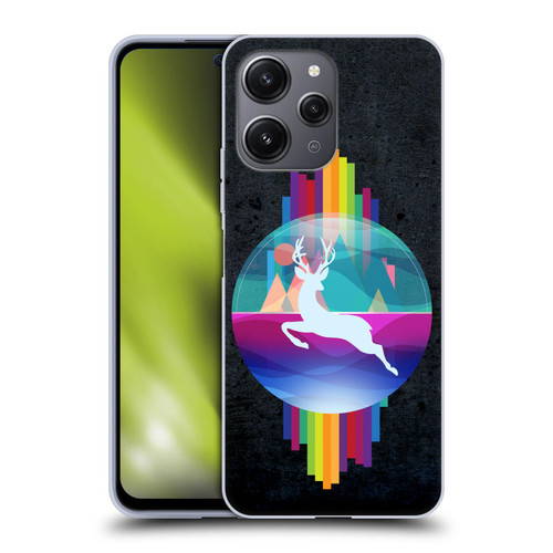Dave Loblaw Contemporary Art Deer In Dome Soft Gel Case for Xiaomi Redmi 12