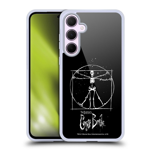 Corpse Bride Key Art Vitruvian Skeleton Soft Gel Case for Samsung Galaxy A35 5G