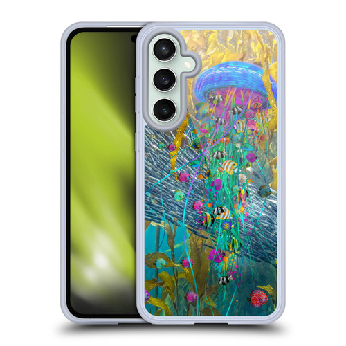 Dave Loblaw Jellyfish Jellyfish Kelp Field Soft Gel Case for Samsung Galaxy S23 FE 5G