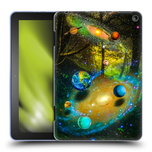 Dave Loblaw Sci-Fi And Surreal Universal Forest Soft Gel Case for Amazon Fire HD 8/Fire HD 8 Plus 2020
