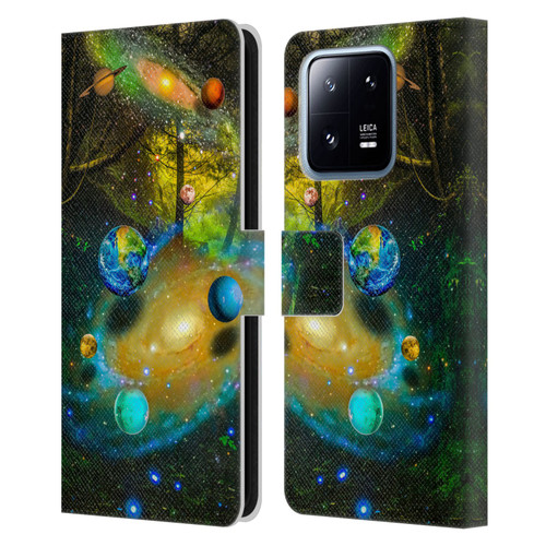 Dave Loblaw Sci-Fi And Surreal Universal Forest Leather Book Wallet Case Cover For Xiaomi 13 Pro 5G