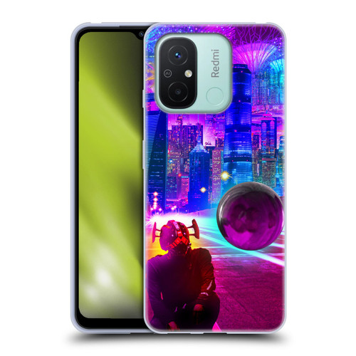 Dave Loblaw Sci-Fi And Surreal Synthwave Street Soft Gel Case for Xiaomi Redmi 12C