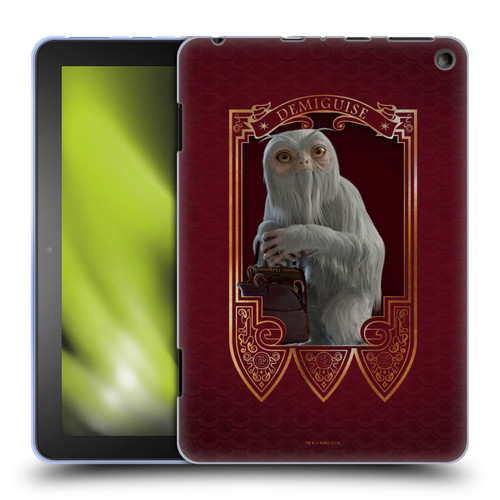 Fantastic Beasts And Where To Find Them Beasts Demiguise Soft Gel Case for Amazon Fire HD 8/Fire HD 8 Plus 2020