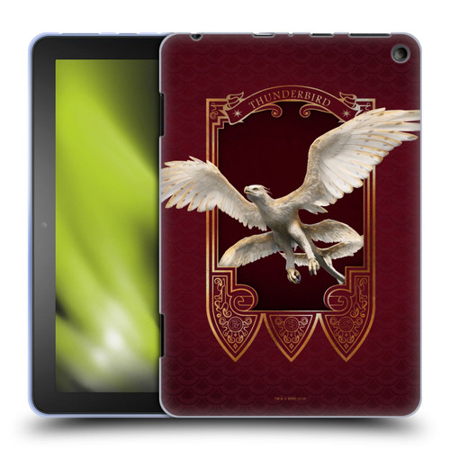 Fantastic Beasts And Where To Find Them Beasts Thunderbird Soft Gel Case for Amazon Fire HD 8/Fire HD 8 Plus 2020