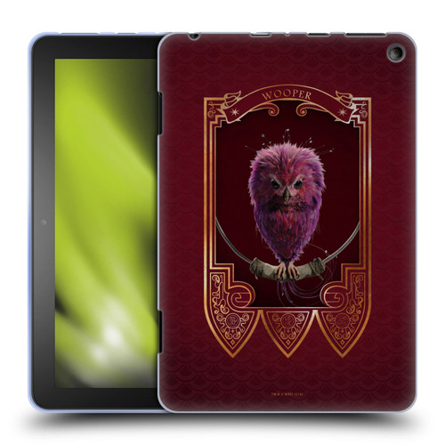 Fantastic Beasts And Where To Find Them Beasts Wooper Soft Gel Case for Amazon Fire HD 8/Fire HD 8 Plus 2020