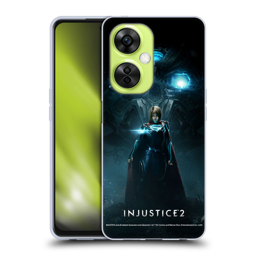Injustice 2 Characters Supergirl Soft Gel Case for OnePlus Nord CE 3 Lite 5G