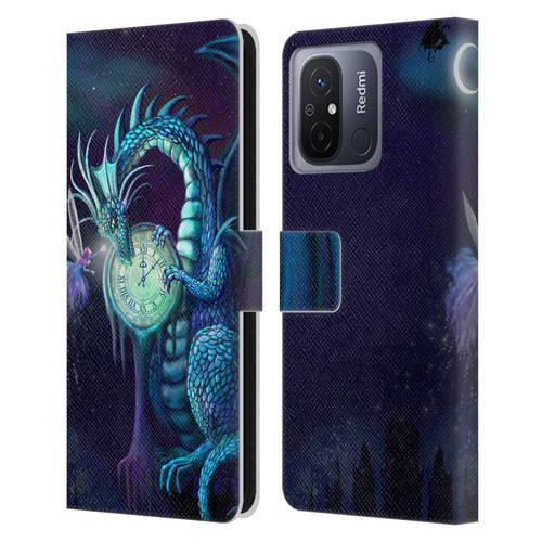Rose Khan Dragons Blue Time Leather Book Wallet Case Cover For Xiaomi Redmi 12C