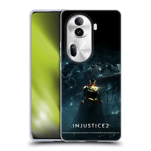 Injustice 2 Characters Superman Soft Gel Case for OPPO Reno11 Pro