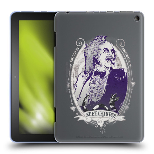 Beetlejuice Graphics Betelgeuse Frame Soft Gel Case for Amazon Fire HD 8/Fire HD 8 Plus 2020