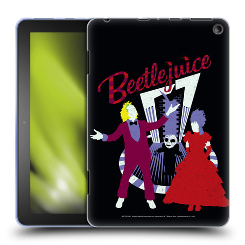 Beetlejuice Graphics Betelgeuse And Lydia Soft Gel Case for Amazon Fire HD 8/Fire HD 8 Plus 2020