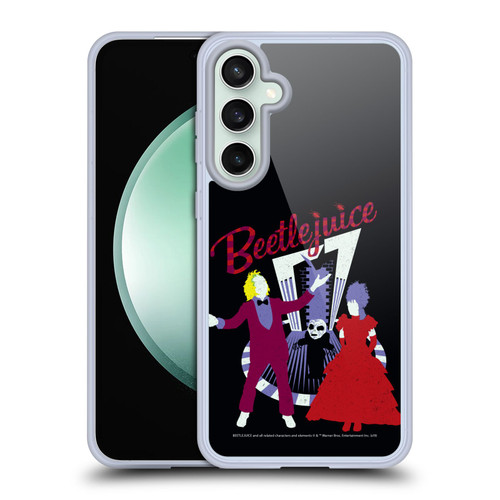 Beetlejuice Graphics Betelgeuse And Lydia Soft Gel Case for Samsung Galaxy S23 FE 5G