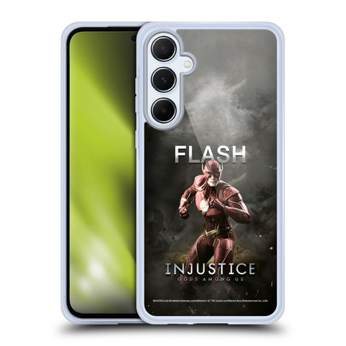 Injustice Gods Among Us Characters Flash Soft Gel Case for Samsung Galaxy A55 5G