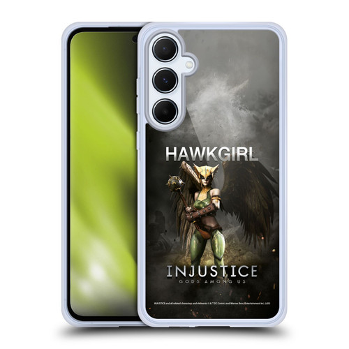 Injustice Gods Among Us Characters Hawkgirl Soft Gel Case for Samsung Galaxy A55 5G