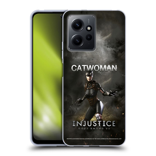 Injustice Gods Among Us Characters Catwoman Soft Gel Case for Xiaomi Redmi Note 12 4G