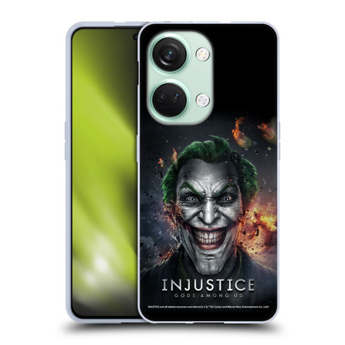Injustice Gods Among Us Key Art Joker Soft Gel Case for OnePlus Nord 3 5G