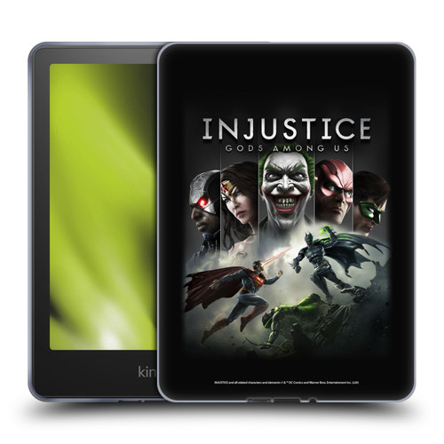 Injustice Gods Among Us Key Art Poster Soft Gel Case for Amazon Kindle Paperwhite 5 (2021)