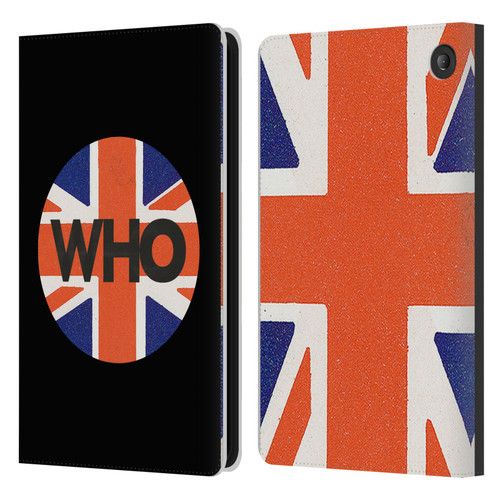 The Who 2019 Album UJ Circle Leather Book Wallet Case Cover For Amazon Fire 7 2022