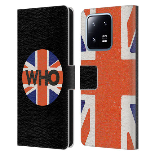 The Who 2019 Album UJ Circle Leather Book Wallet Case Cover For Xiaomi 13 Pro 5G