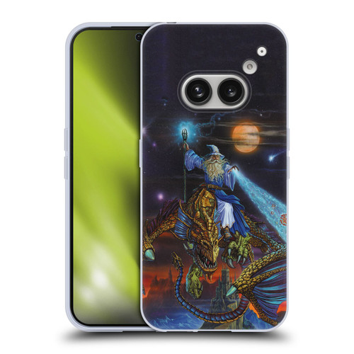 Ed Beard Jr Dragon Friendship Twilight Tempest Soft Gel Case for Nothing Phone (2a)