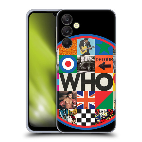 The Who 2019 Album Collage Circle Soft Gel Case for Samsung Galaxy A25 5G