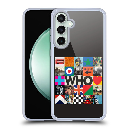 The Who 2019 Album Square Collage Soft Gel Case for Samsung Galaxy S23 FE 5G