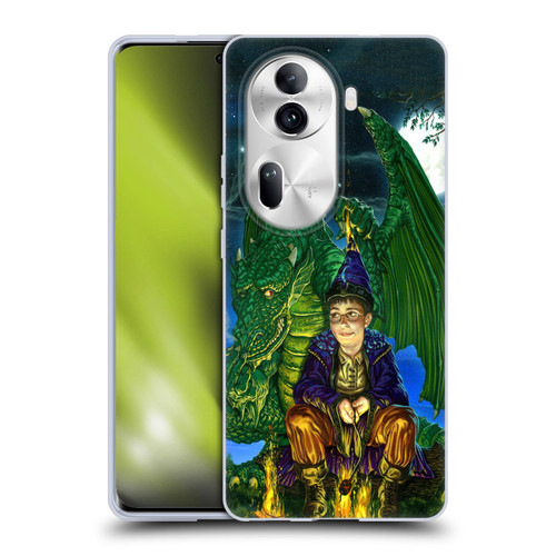 Ed Beard Jr Dragon Friendship Oops Said Soft Gel Case for OPPO Reno11 Pro