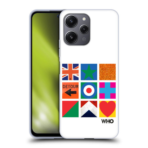 The Who 2019 Album Symbols Grid Soft Gel Case for Xiaomi Redmi 12