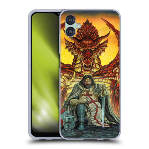 Ed Beard Jr Dragon Friendship Knight Templar Soft Gel Case for Samsung Galaxy M04 5G / A04e