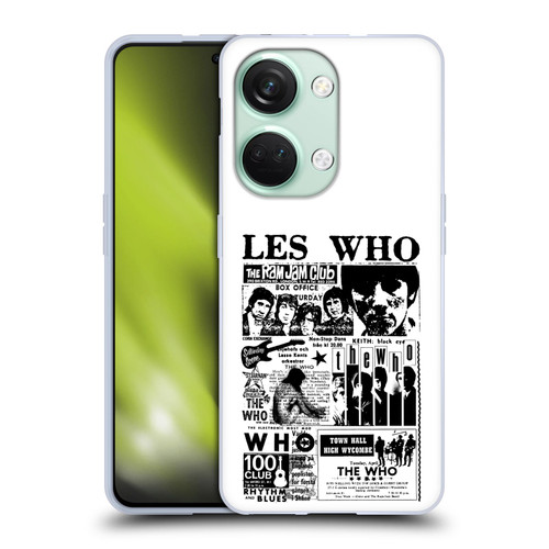 The Who Band Art Les Who Soft Gel Case for OnePlus Nord 3 5G