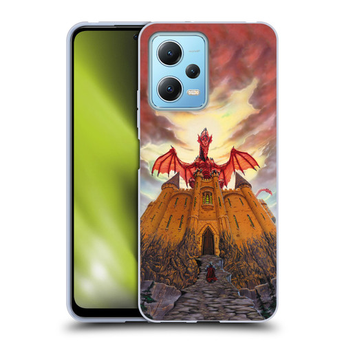 Ed Beard Jr Dragon Friendship Lord Magic Castle Soft Gel Case for Xiaomi Redmi Note 12 5G