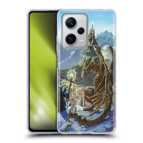 Ed Beard Jr Dragon Friendship Encounter Soft Gel Case for Xiaomi Redmi Note 12 Pro+ 5G