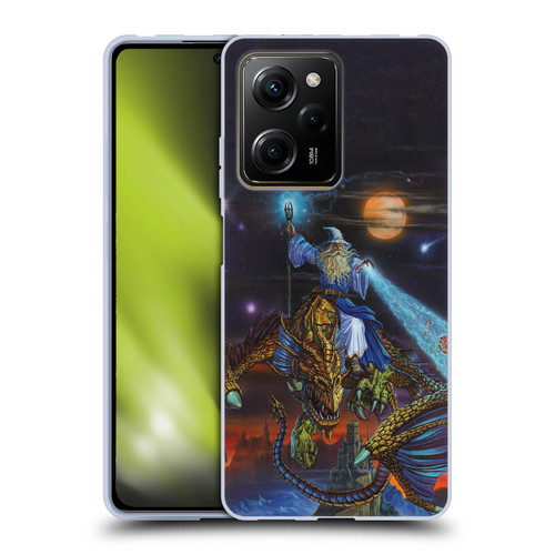 Ed Beard Jr Dragon Friendship Twilight Tempest Soft Gel Case for Xiaomi Redmi Note 12 Pro 5G