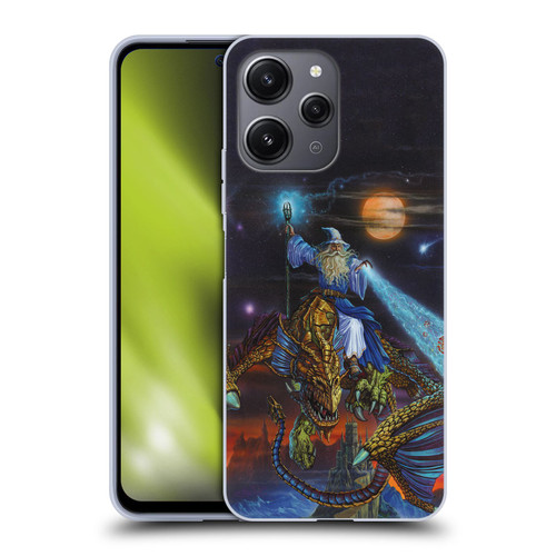 Ed Beard Jr Dragon Friendship Twilight Tempest Soft Gel Case for Xiaomi Redmi 12