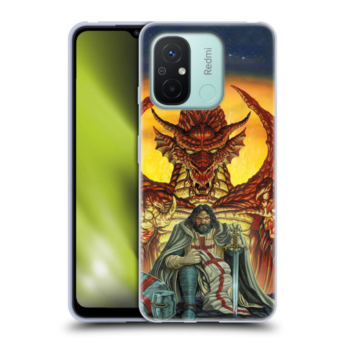 Ed Beard Jr Dragon Friendship Knight Templar Soft Gel Case for Xiaomi Redmi 12C