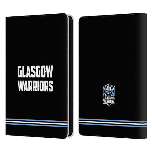 Glasgow Warriors Logo Text Type Black Leather Book Wallet Case Cover For Amazon Kindle Paperwhite 5 (2021)
