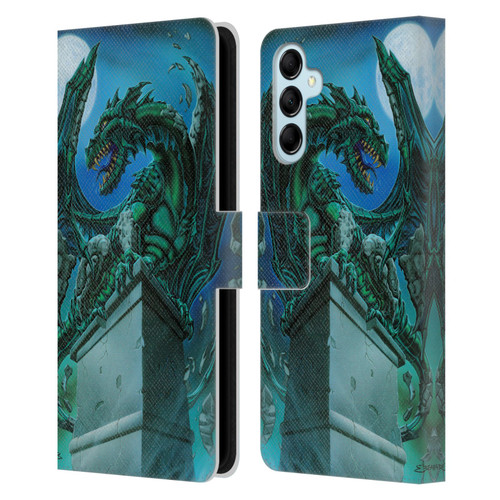 Ed Beard Jr Dragons The Awakening Leather Book Wallet Case Cover For Samsung Galaxy M14 5G