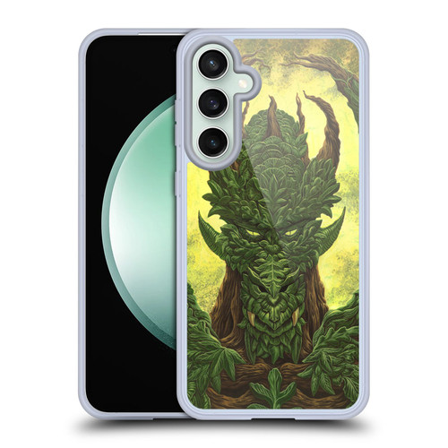 Ed Beard Jr Dragons Green Guardian Greenman Soft Gel Case for Samsung Galaxy S23 FE 5G