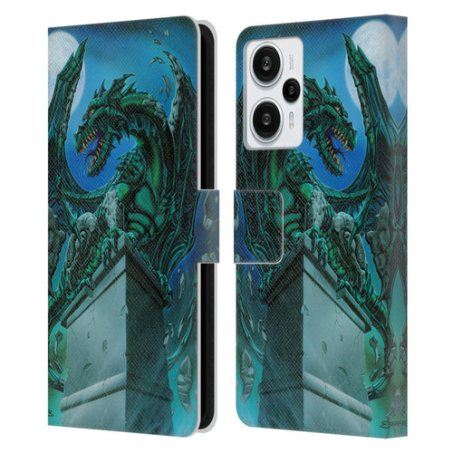 Ed Beard Jr Dragons The Awakening Leather Book Wallet Case Cover For Xiaomi Redmi Note 12T